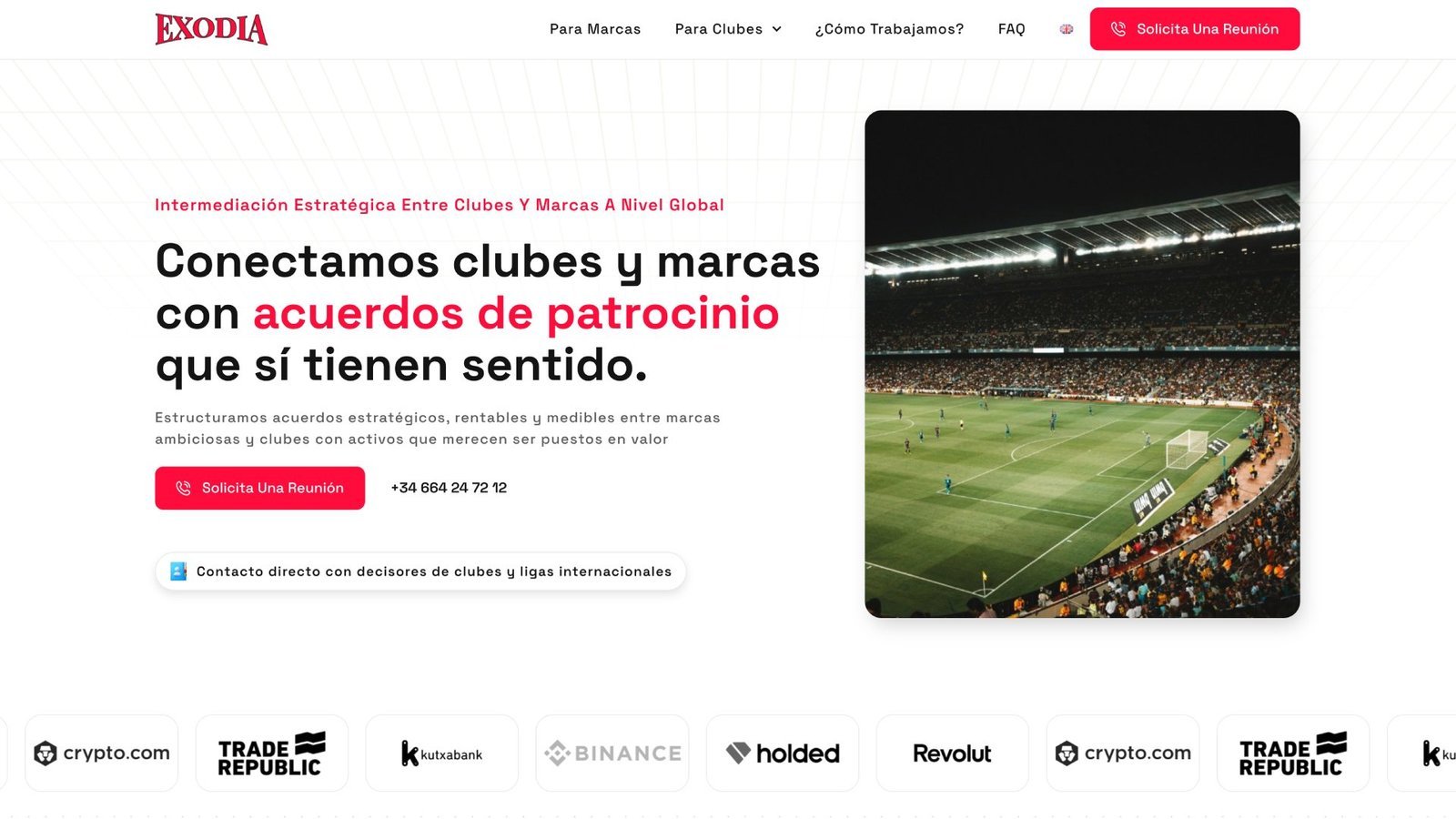 Web de Exodia Sports