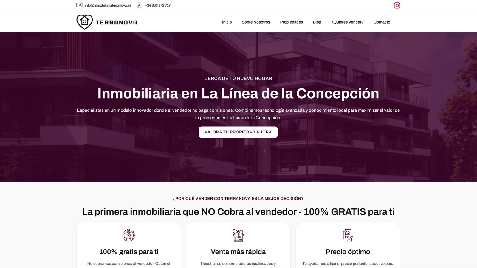 Web de Terranova